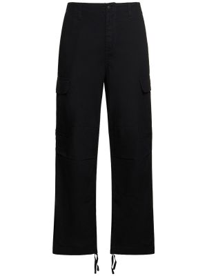 Pantalones cargo de cintura baja Carhartt Wip negro