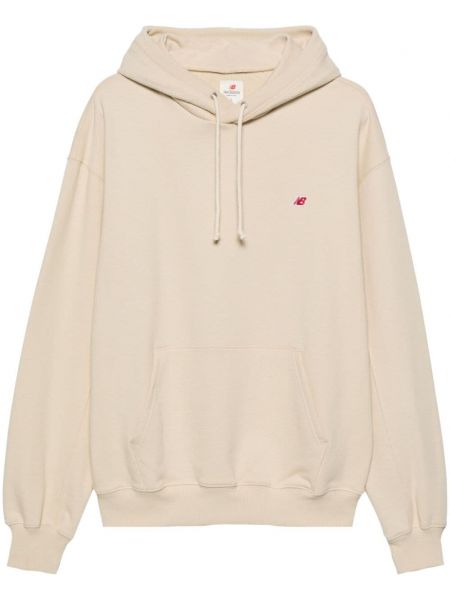 Hoodie s kapuljačom New Balance siva