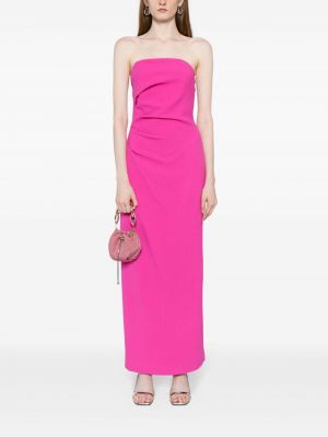 Dlouhé šaty Manning Cartell růžové
