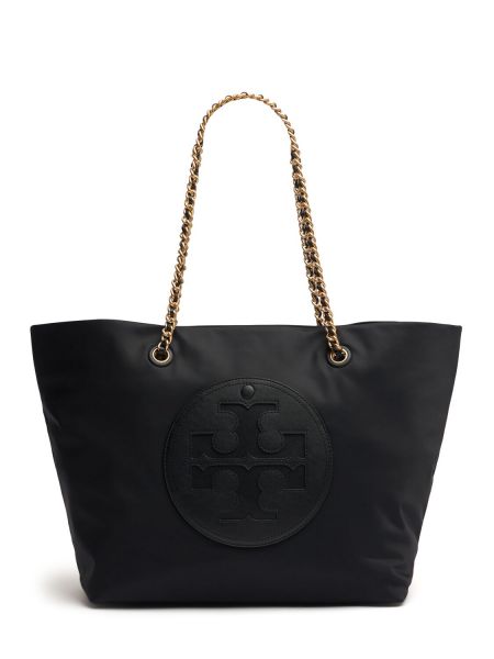 Nylon ketjulaukut Tory Burch musta