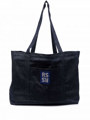 Shoppingbag Raf Simons blå