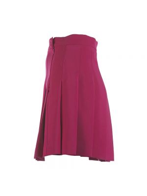 Mini falda plisada Hinnominate rosa