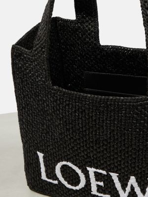 Bevásárlótáska Loewe fekete