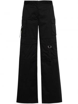 Rovné nohavice s nízkym pásom Iro čierna