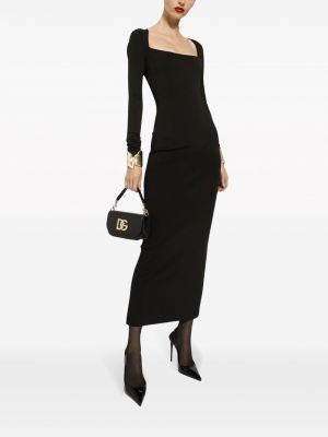 Večerní šaty Dolce & Gabbana černé