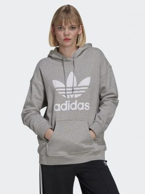 Hanorac cu croială lejeră Adidas Originals gri