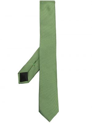 Cravată cu broderie Givenchy verde