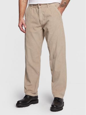 Pantaloni Redefined Rebel beige