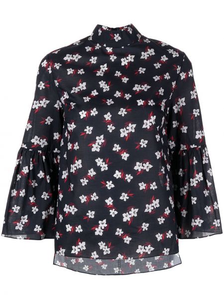 Trykt floral bluse Adam Lippes