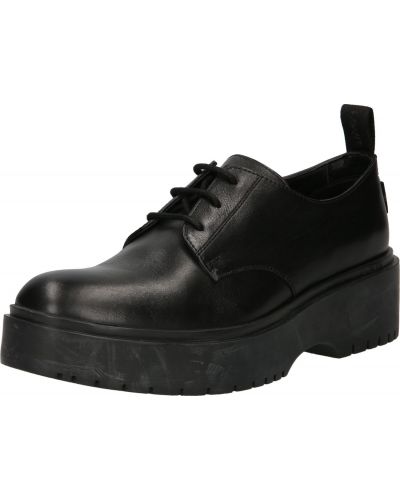Ilgaauliai batai su raišteliais Levi's® juoda
