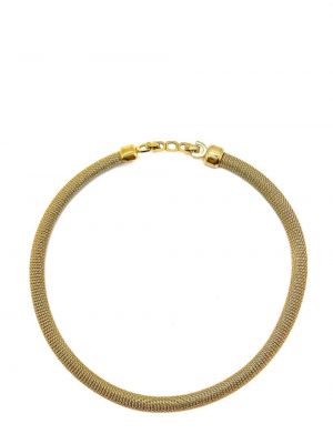 Mrežasta ogrlica Jennifer Gibson zlatna