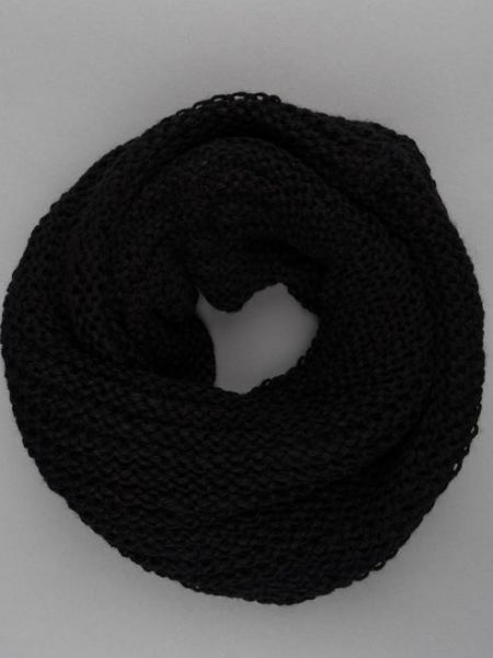 Черный шарф Flioraj