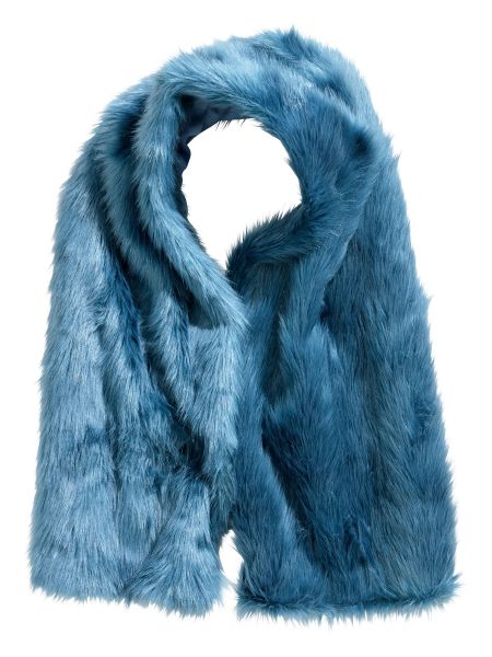Синий шарф H&m