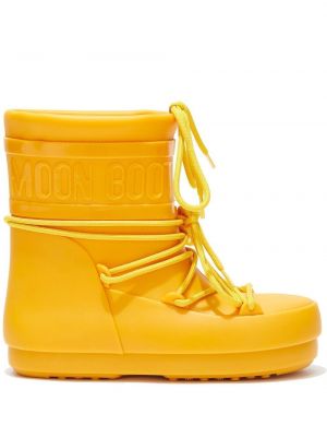 Bokacsizmák Moon Boot sárga