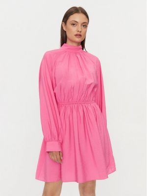 Φόρεμα Samsoe Samsoe ροζ