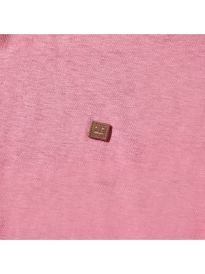 Розовая футболка Acne Studios