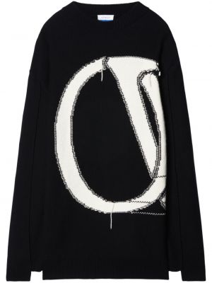 Sweter wełniany Off-white