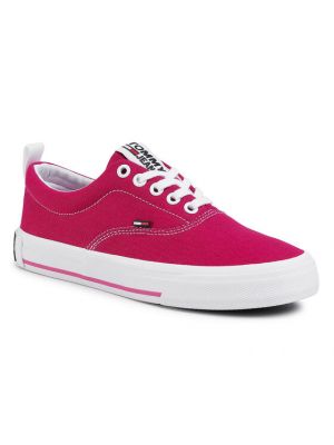 Sneakerși Tommy Jeans roz
