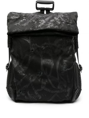 Distressed rucksack Innerraum schwarz