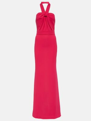 Μάξι φόρεμα Elie Saab ροζ
