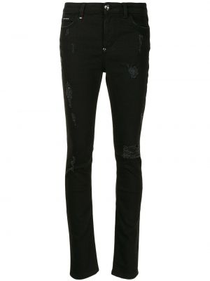 Vaqueros skinny slim fit Philipp Plein negro