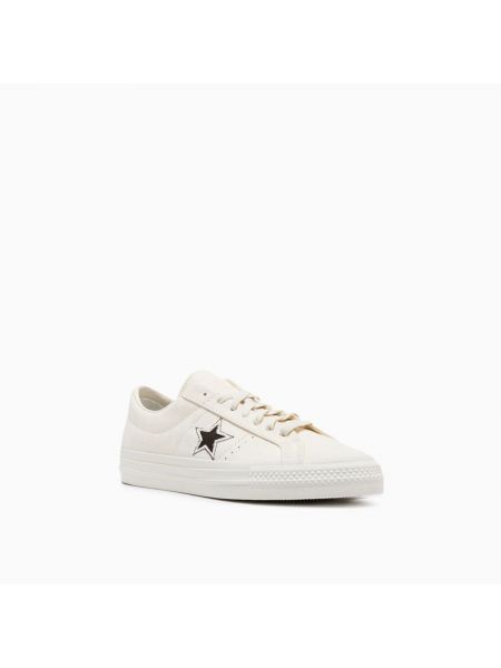 Sneakersy w jodełkę Converse One Star białe