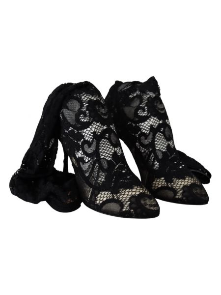 Calcetines con tacón Dolce & Gabbana negro