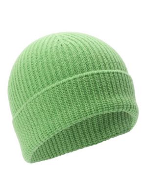 Кашемировая шапка Versace зеленая
