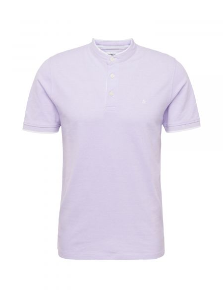 Marškinėliai Jack & Jones violetinė