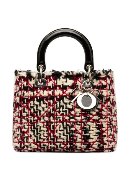 Чанта от туид Christian Dior Pre-owned