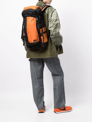 Mochila con hebilla con bolsillos Porter-yoshida & Co. naranja