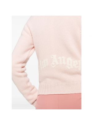 Jersey de punto de tela jersey Palm Angels rosa