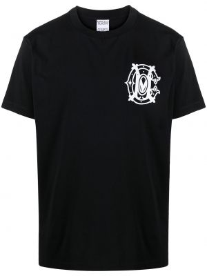 Camiseta con estampado Marcelo Burlon County Of Milan negro