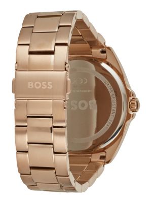 Rožinio aukso laikrodžiai Boss Black