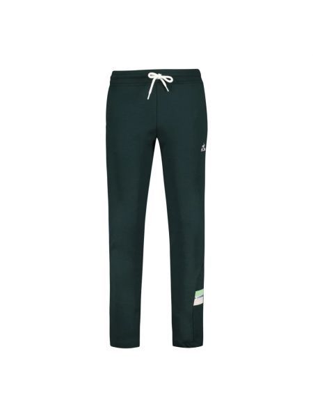 Zielone spodnie sportowe Le Coq Sportif