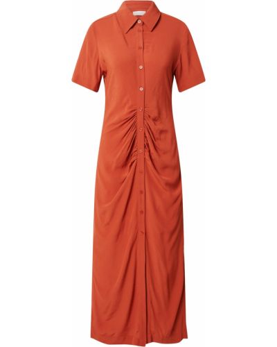 2NDDAY Košeľové šaty 'Morris'  oranžovo červená