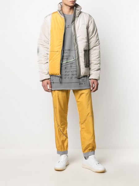 Pantalones de chándal con bolsillos A-cold-wall* amarillo