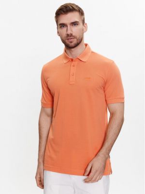 Тениска с копчета Joop! оранжево