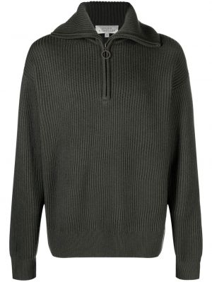 Пуловер с цип Studio Nicholson сиво