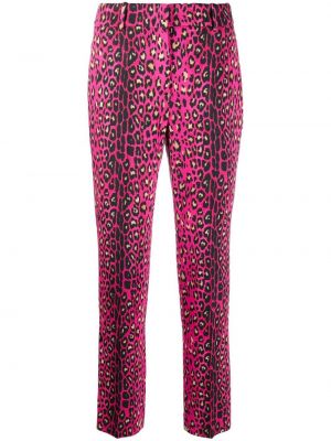 Leopard trykt bukser 7/8 Ermanno Scervino rosa