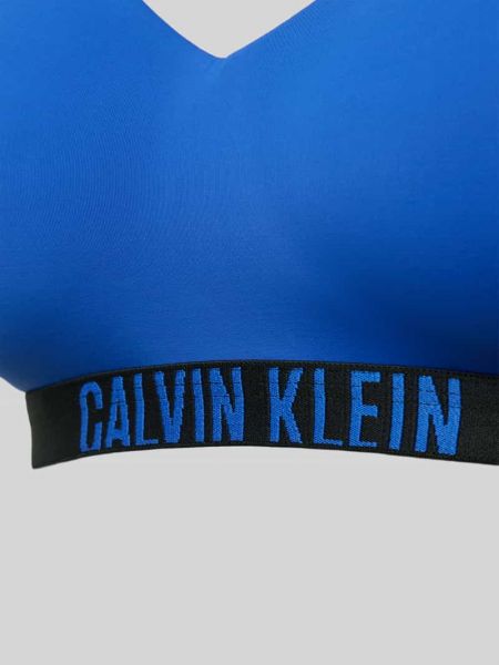 Biustonosz Calvin Klein Underwear niebieski