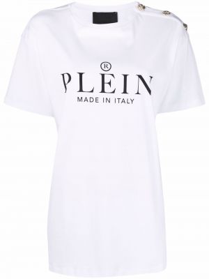 T-shirt Philipp Plein vit