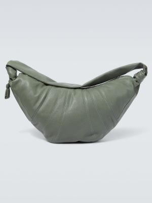 Δερμάτινη τσάντα χιαστί Lemaire πράσινο