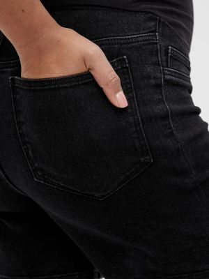 Jeans Mamalicious noir