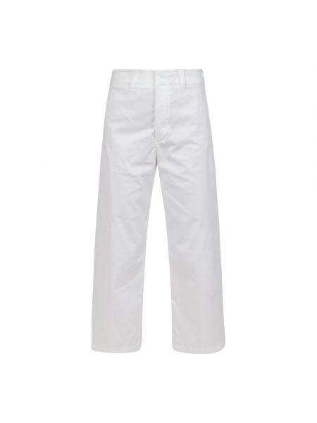 Białe proste spodnie Department Five