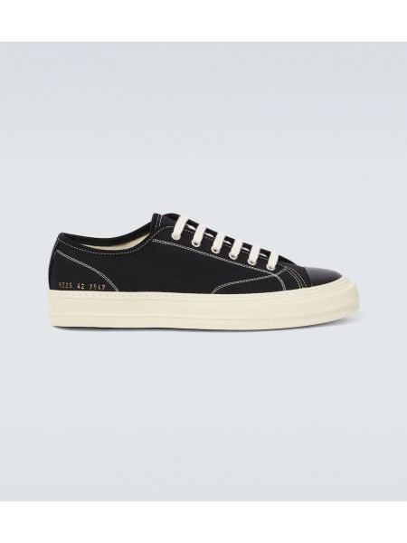 Bőr sneakers Common Projects fekete