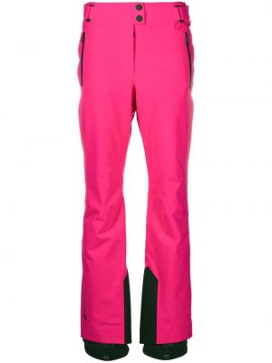 Прилепнали прав панталон Moncler Grenoble розово