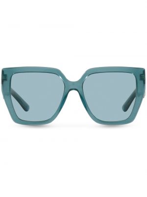 Okulary przeciwsłoneczne oversize Dolce & Gabbana Eyewear niebieskie