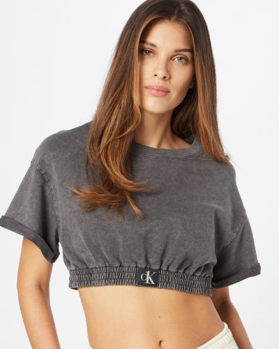 Marškinėliai Calvin Klein Swimwear pilka