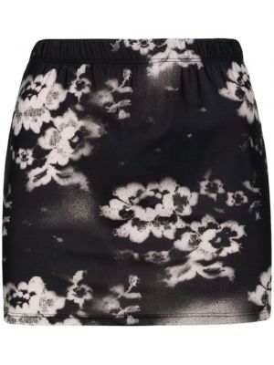 Φλοράλ φούστα mini με σχέδιο Ioannes